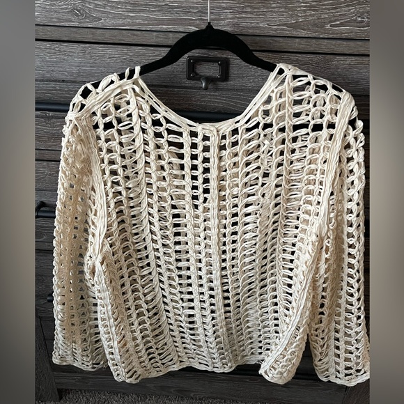 [BLANK NYC] Crochet Top - Medium - Picture 3 of 4
